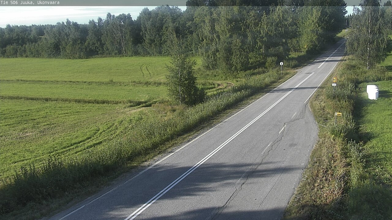 Weather Camera Image Road 506 Juuka Ukonvaara, Juuka, Pohjois-Karjala
