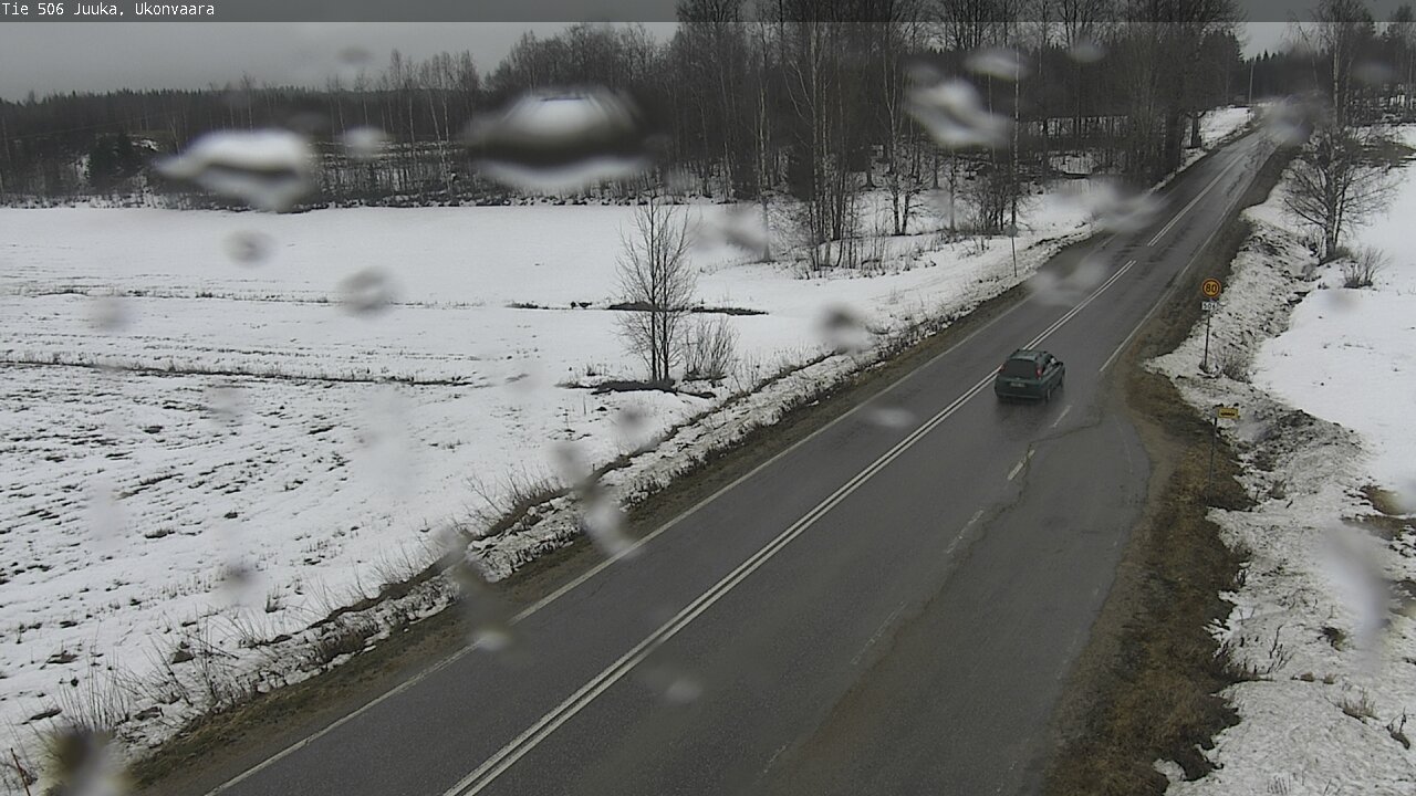 Weather Camera Image Väg 506 Juga Ukonvaara, Juuka, Pohjois-Karjala