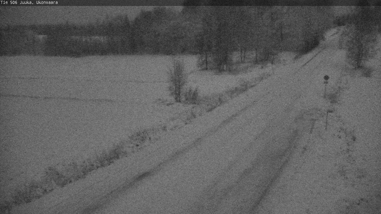 Weather Camera Image Road 506 Juuka Ukonvaara, Juuka, Pohjois-Karjala