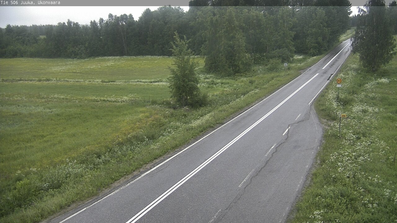 Kelikamerat Kuva Tie 506 Juuka Ukonvaara, Juuka, Pohjois-Karjala