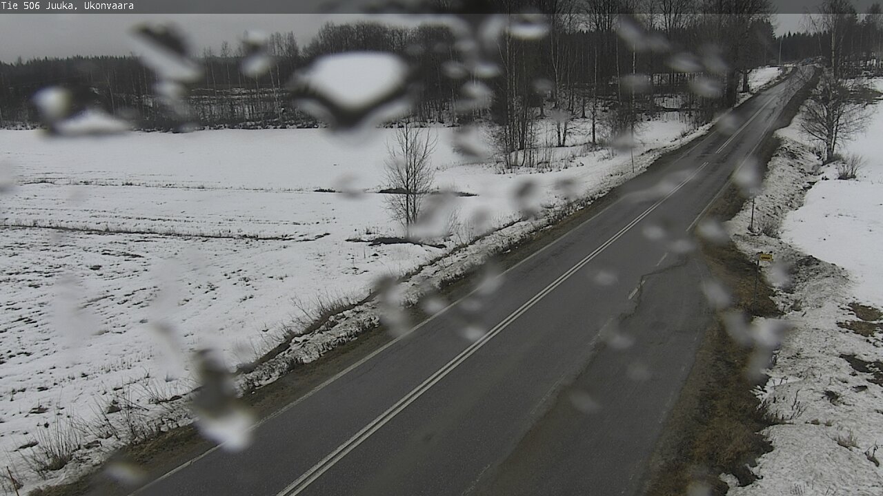 Weather Camera Image Väg 506 Juga Ukonvaara, Juuka, Pohjois-Karjala
