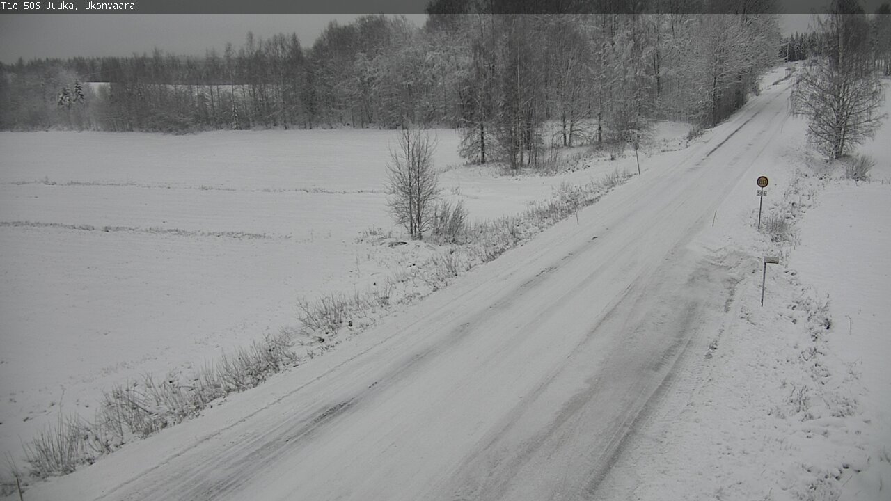 Weather Camera Image Road 506 Juuka Ukonvaara, Juuka, Pohjois-Karjala