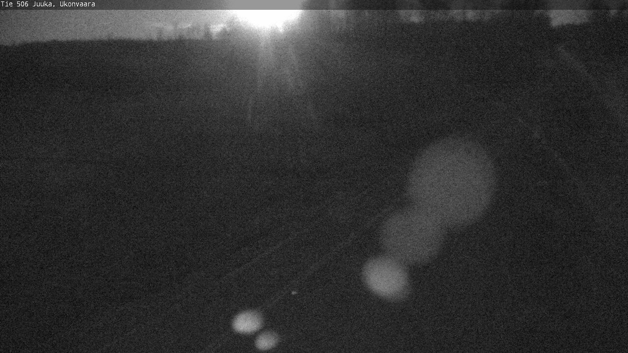 Weather Camera Image Väg 506 Juga Ukonvaara, Juuka, Pohjois-Karjala