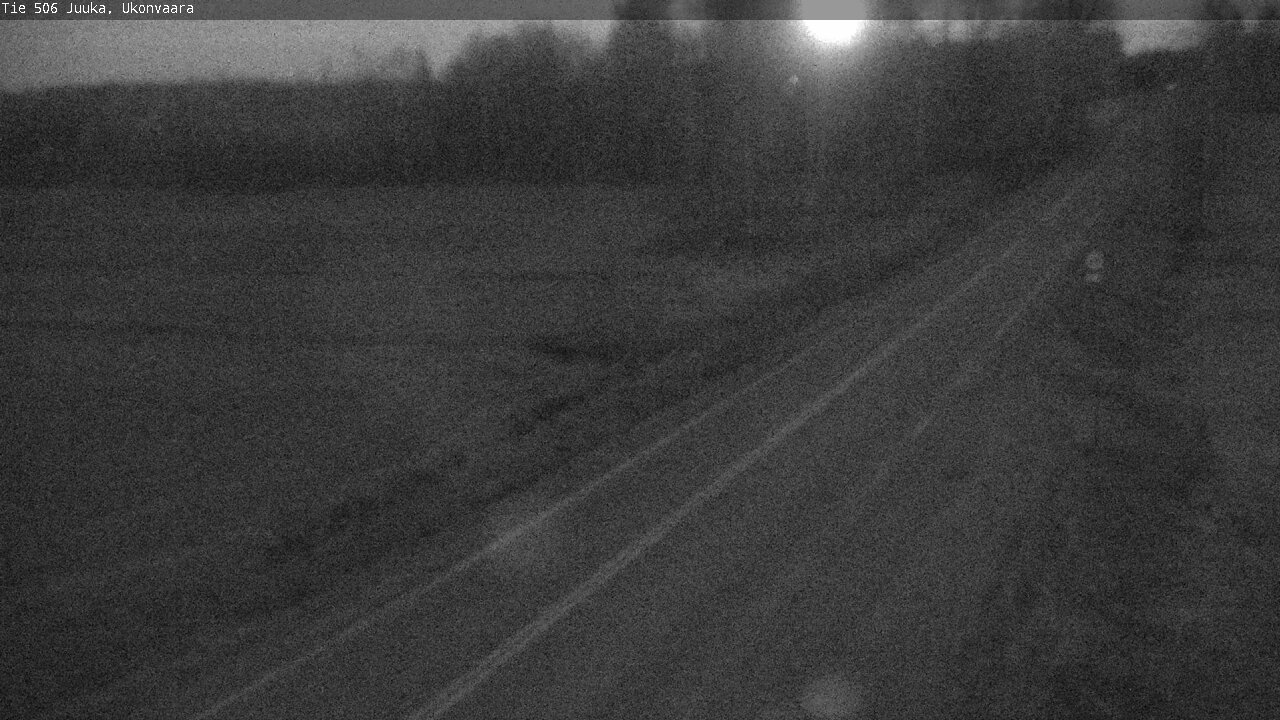 Weather Camera Image Väg 506 Juga Ukonvaara, Juuka, Pohjois-Karjala