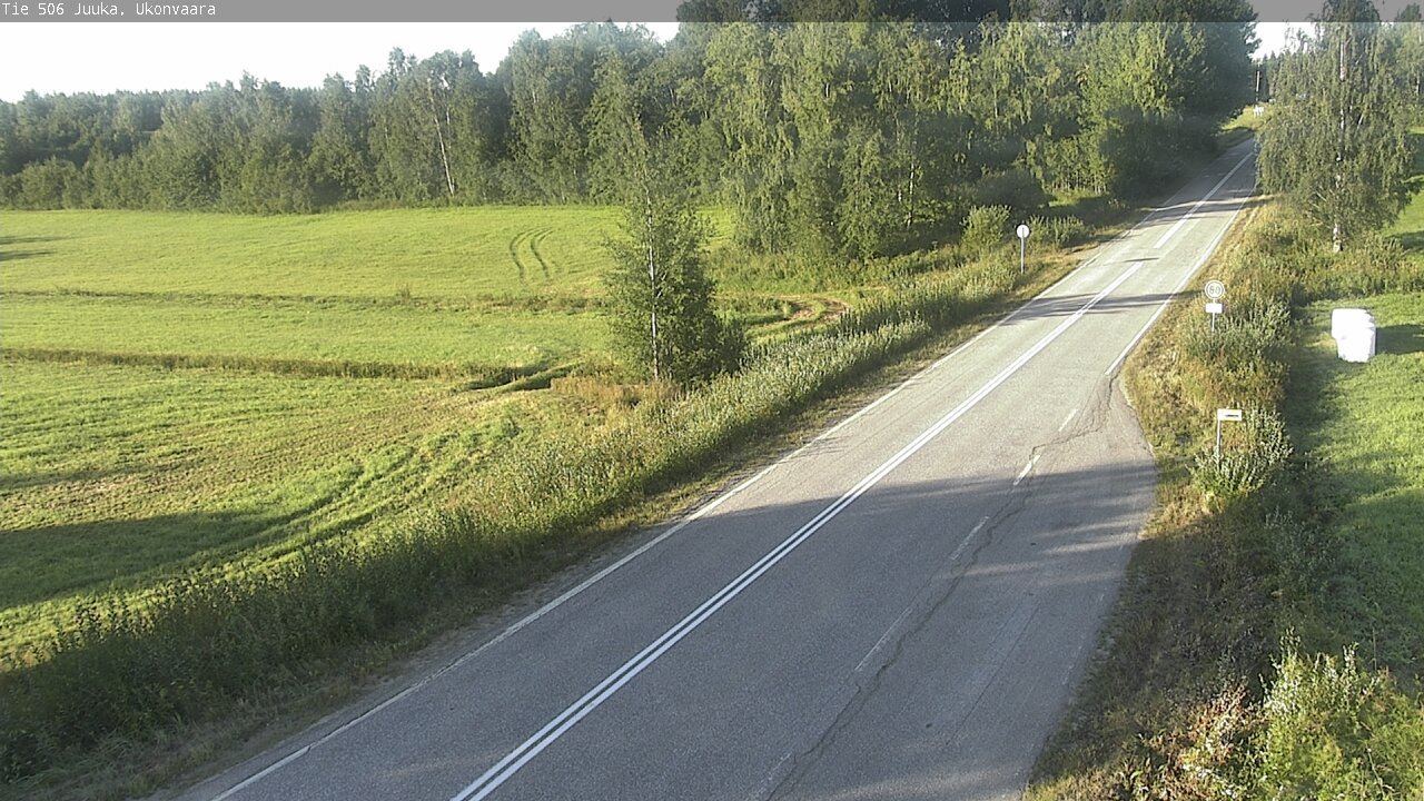 Weather Camera Image Road 506 Juuka Ukonvaara, Juuka, Pohjois-Karjala