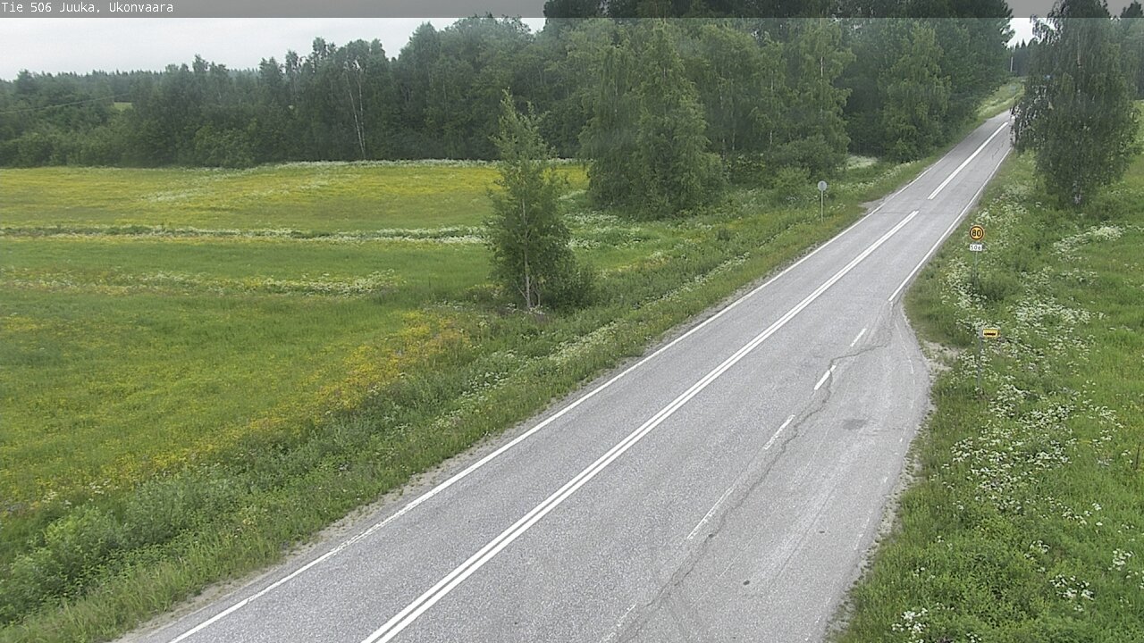 Kelikamerat Kuva Tie 506 Juuka Ukonvaara, Juuka, Pohjois-Karjala