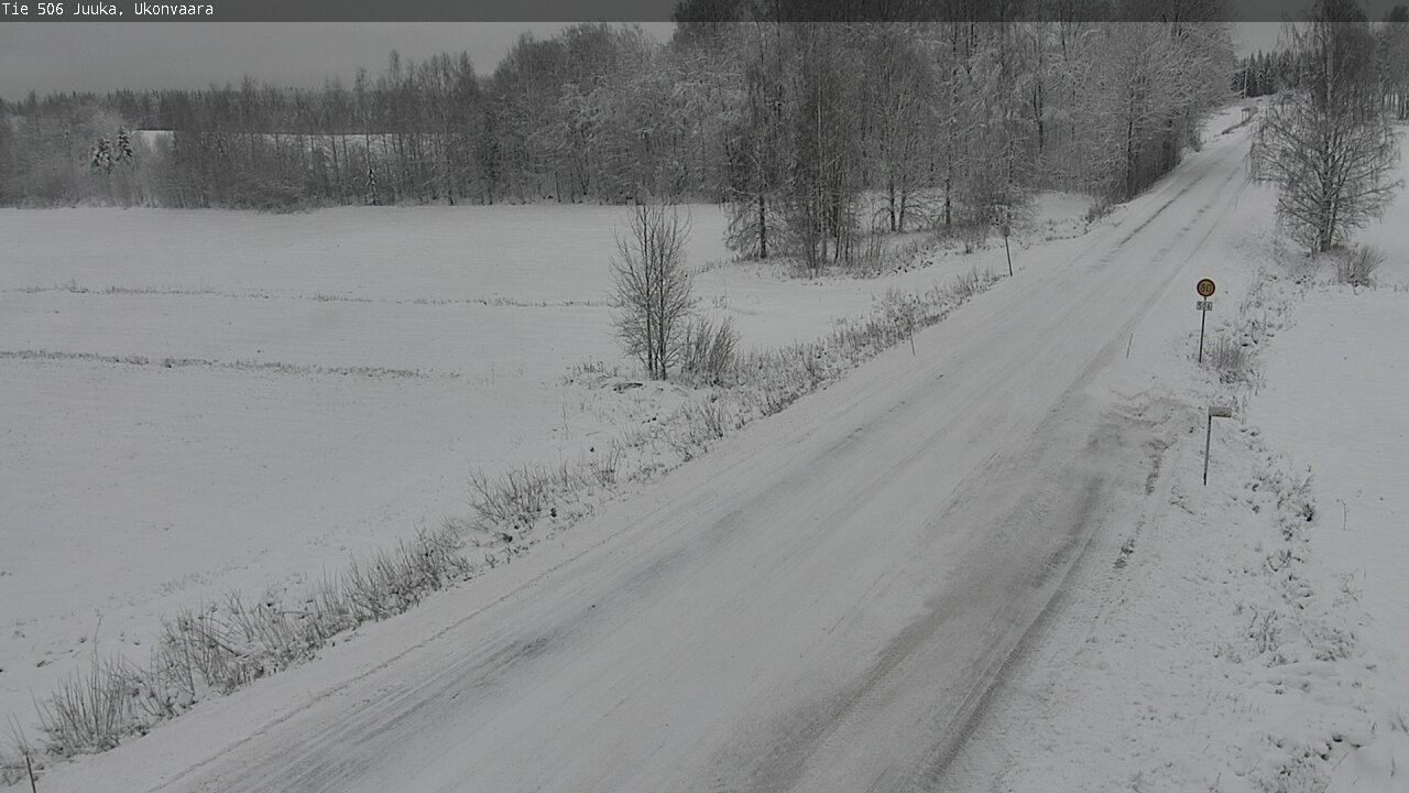 Weather Camera Image Road 506 Juuka Ukonvaara, Juuka, Pohjois-Karjala