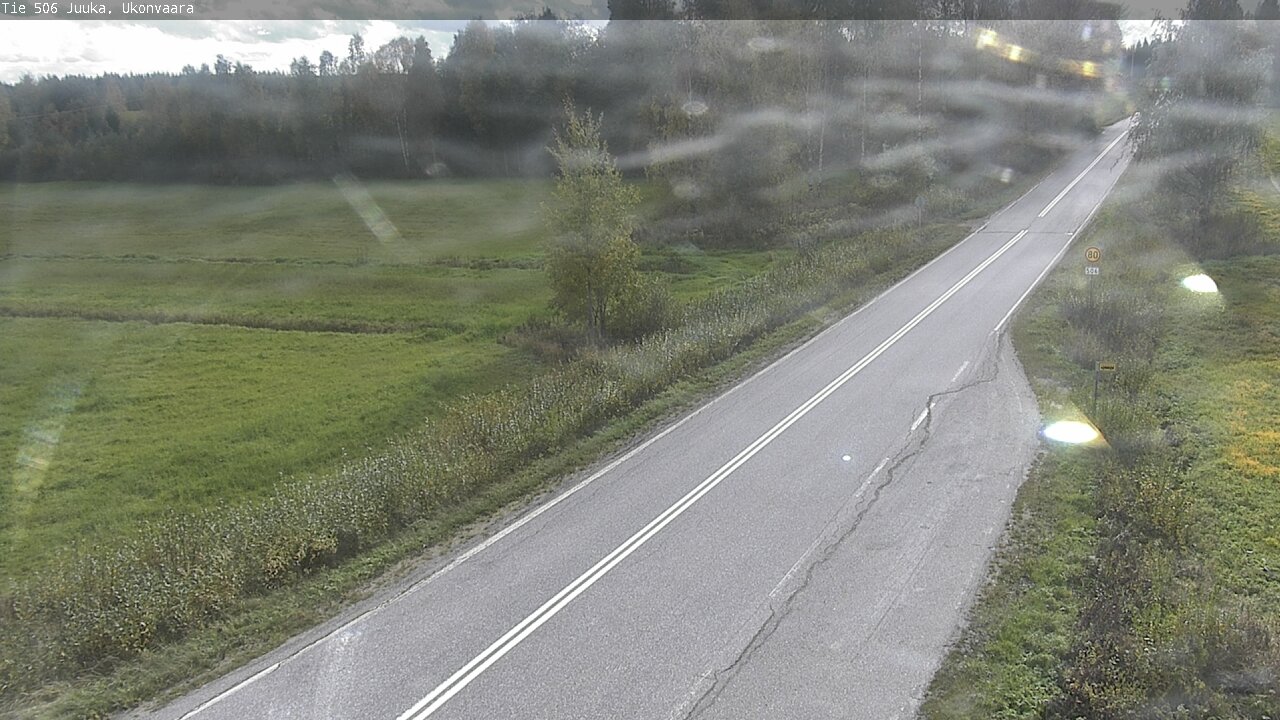 Weather Camera Image Road 506 Juuka Ukonvaara, Juuka, Pohjois-Karjala