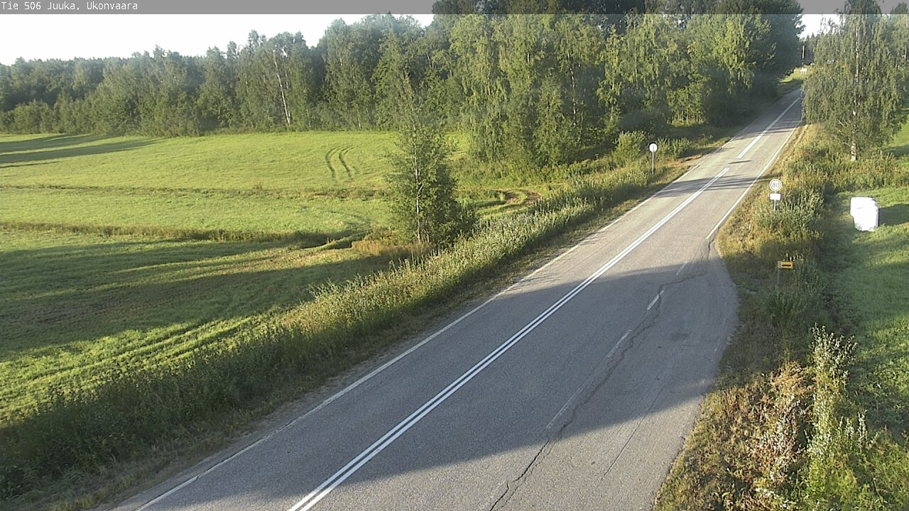 Weather Camera Image Road 506 Juuka Ukonvaara, Juuka, Pohjois-Karjala