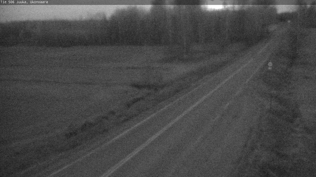 Weather Camera Image Väg 506 Juga Ukonvaara, Juuka, Pohjois-Karjala