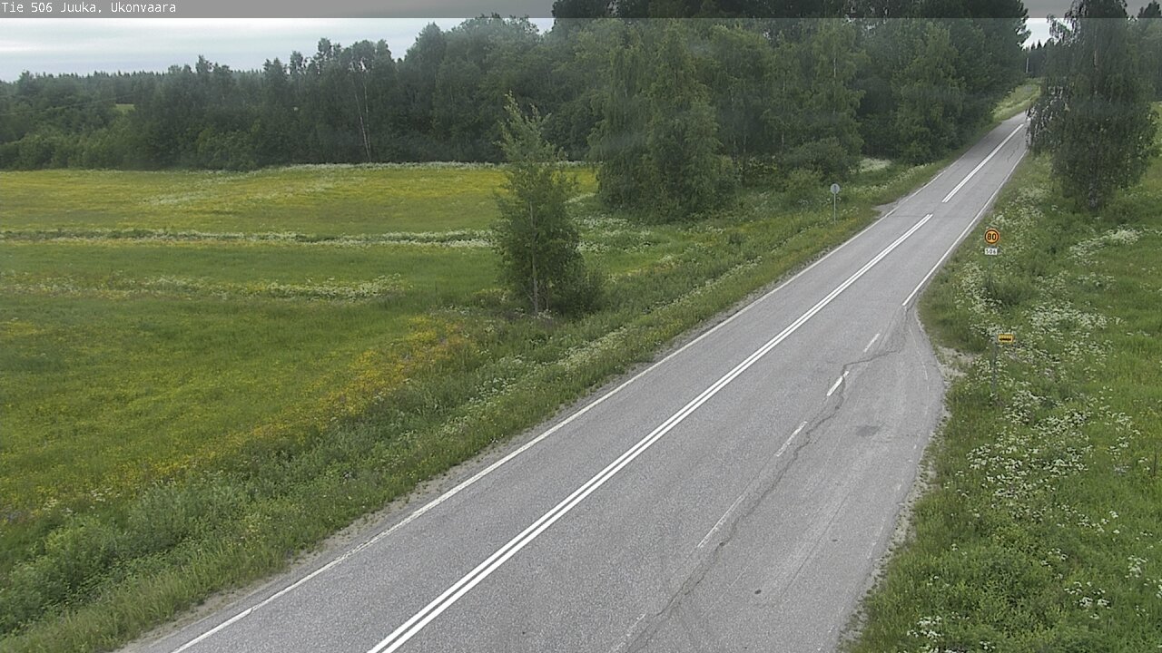Kelikamerat Kuva Tie 506 Juuka Ukonvaara, Juuka, Pohjois-Karjala