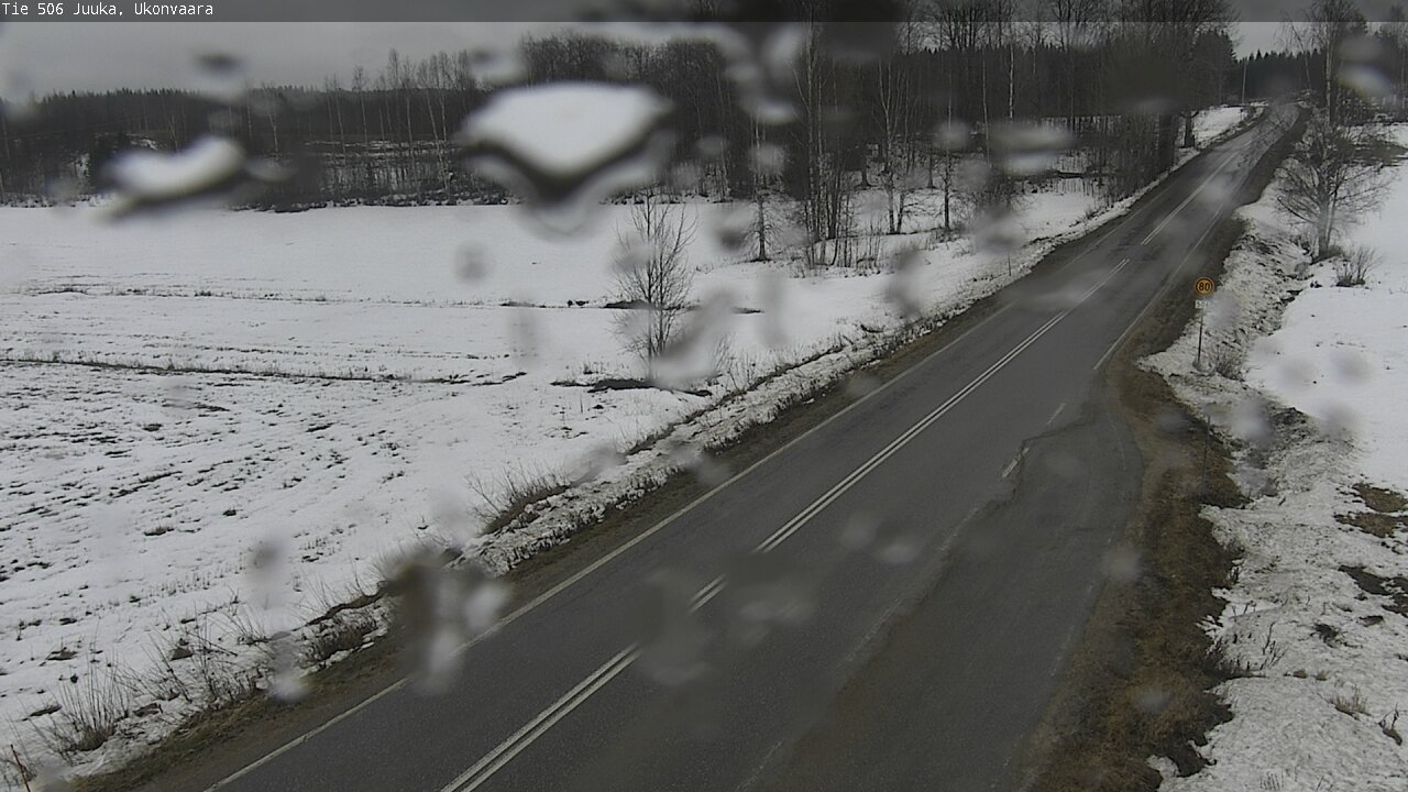Weather Camera Image Väg 506 Juga Ukonvaara, Juuka, Pohjois-Karjala