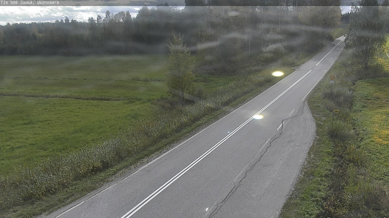 Weather Camera Image Road 506 Juuka Ukonvaara, Juuka, Pohjois-Karjala