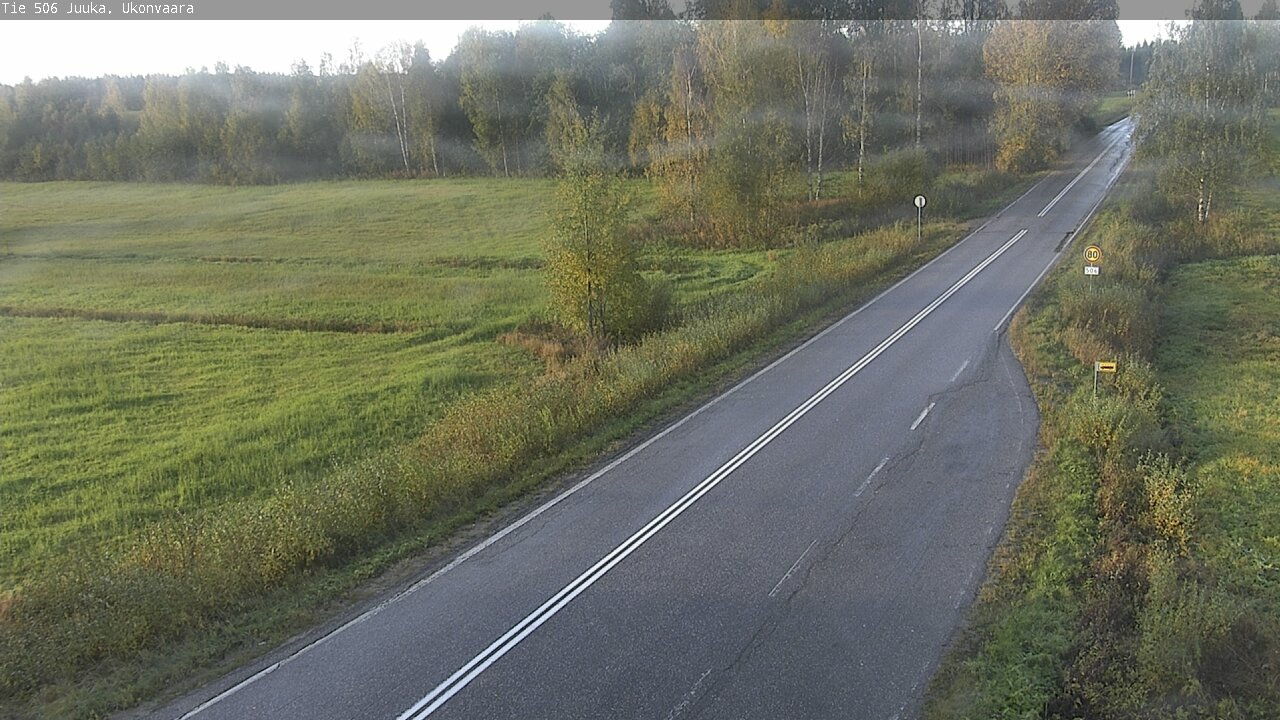 Weather Camera Image Road 506 Juuka Ukonvaara, Juuka, Pohjois-Karjala