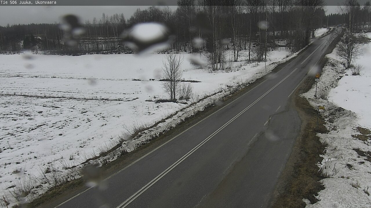 Weather Camera Image Väg 506 Juga Ukonvaara, Juuka, Pohjois-Karjala