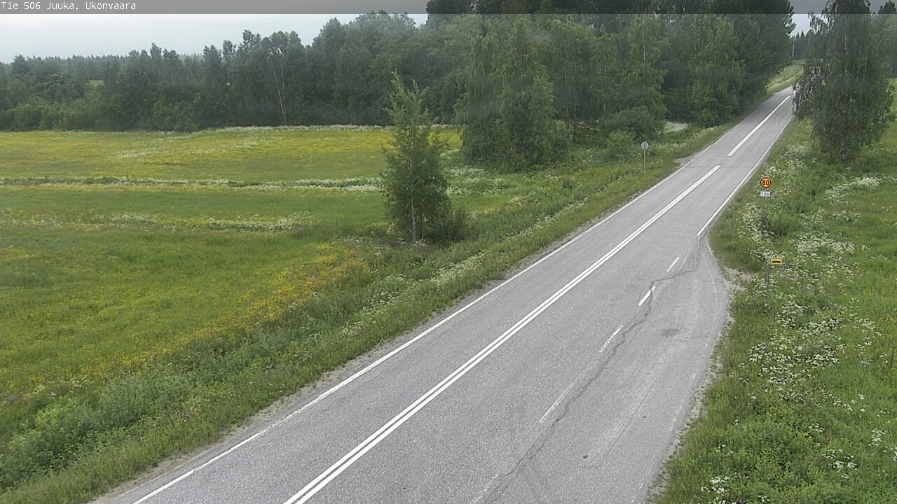 Kelikamerat Kuva Tie 506 Juuka Ukonvaara, Juuka, Pohjois-Karjala