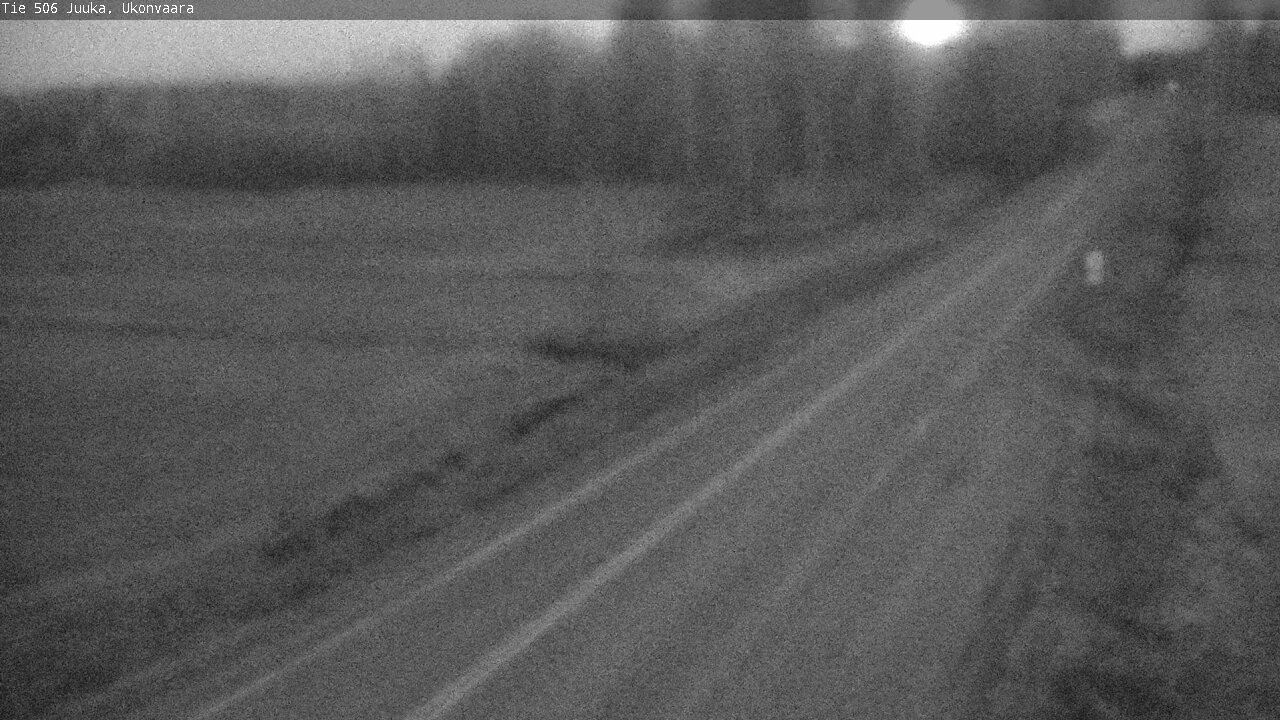 Weather Camera Image Väg 506 Juga Ukonvaara, Juuka, Pohjois-Karjala