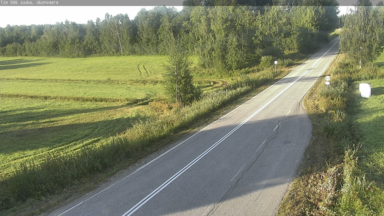 Weather Camera Image Road 506 Juuka Ukonvaara, Juuka, Pohjois-Karjala