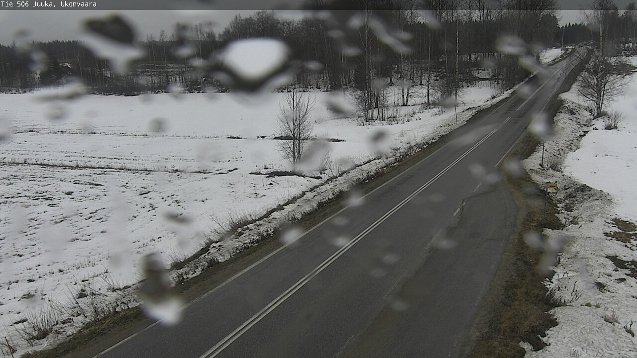 Weather Camera Image Väg 506 Juga Ukonvaara, Juuka, Pohjois-Karjala