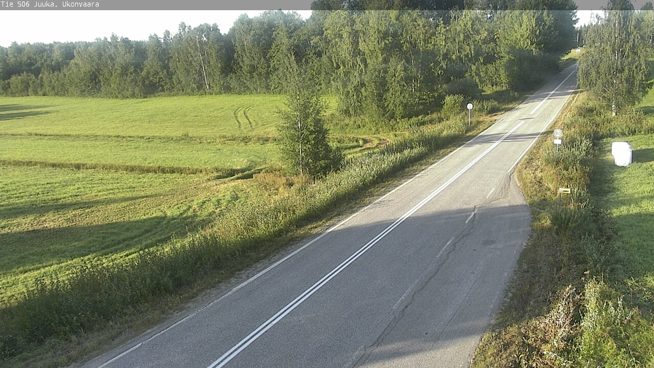 Weather Camera Image Road 506 Juuka Ukonvaara, Juuka, Pohjois-Karjala