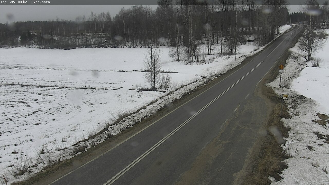Weather Camera Image Road 506 Juuka Ukonvaara, Juuka, Pohjois-Karjala