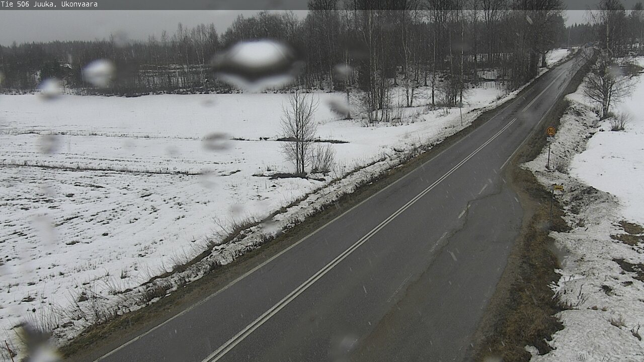 Weather Camera Image Väg 506 Juga Ukonvaara, Juuka, Pohjois-Karjala