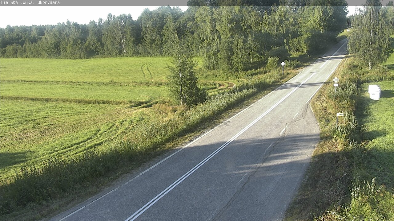 Weather Camera Image Road 506 Juuka Ukonvaara, Juuka, Pohjois-Karjala