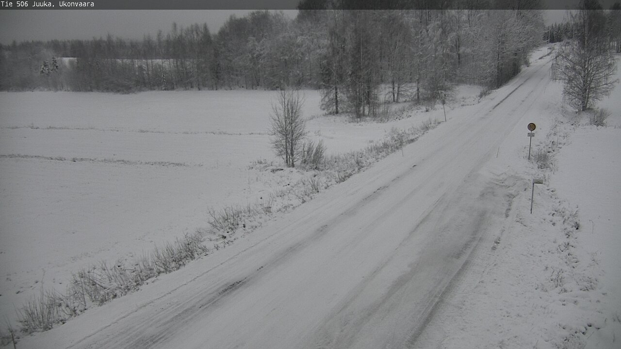 Weather Camera Image Road 506 Juuka Ukonvaara, Juuka, Pohjois-Karjala