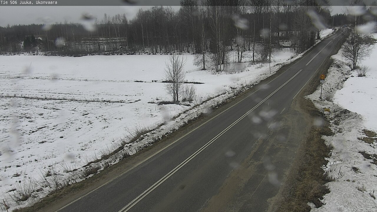 Weather Camera Image Road 506 Juuka Ukonvaara, Juuka, Pohjois-Karjala