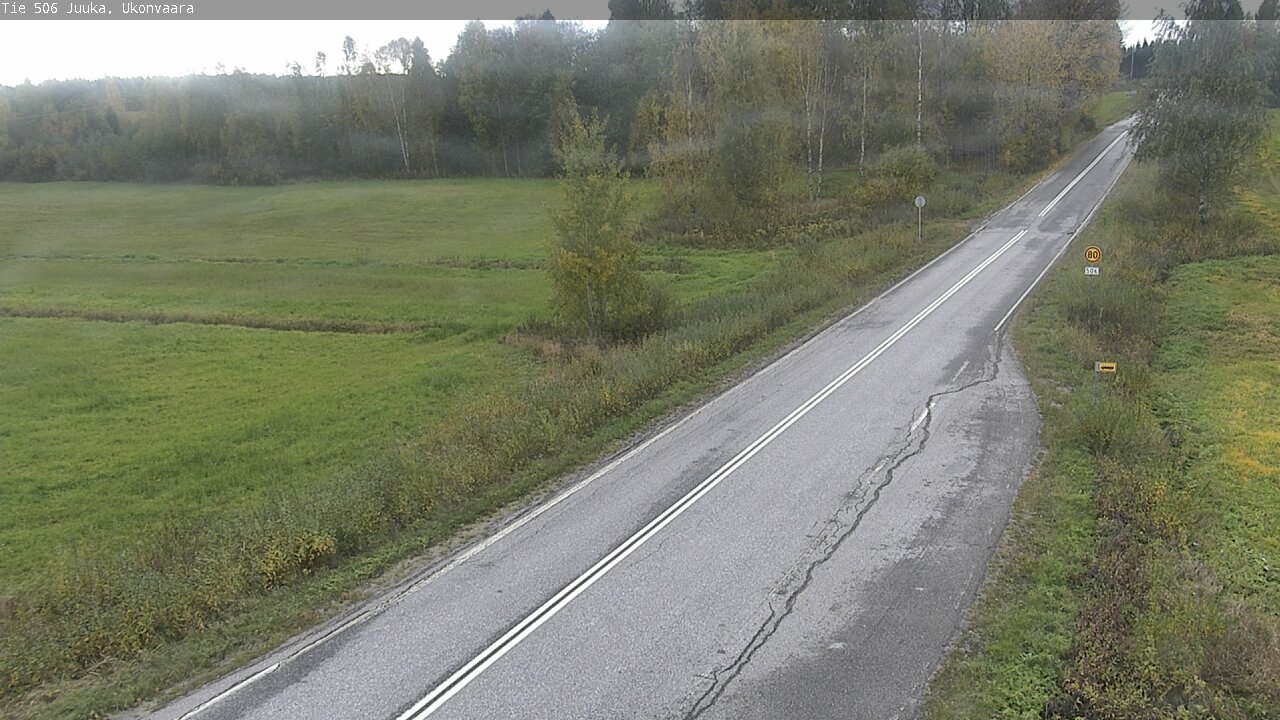 Weather Camera Image Road 506 Juuka Ukonvaara, Juuka, Pohjois-Karjala