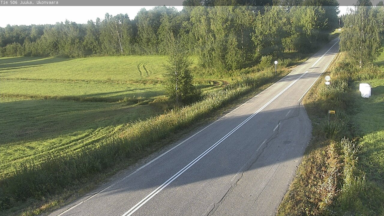 Weather Camera Image Road 506 Juuka Ukonvaara, Juuka, Pohjois-Karjala