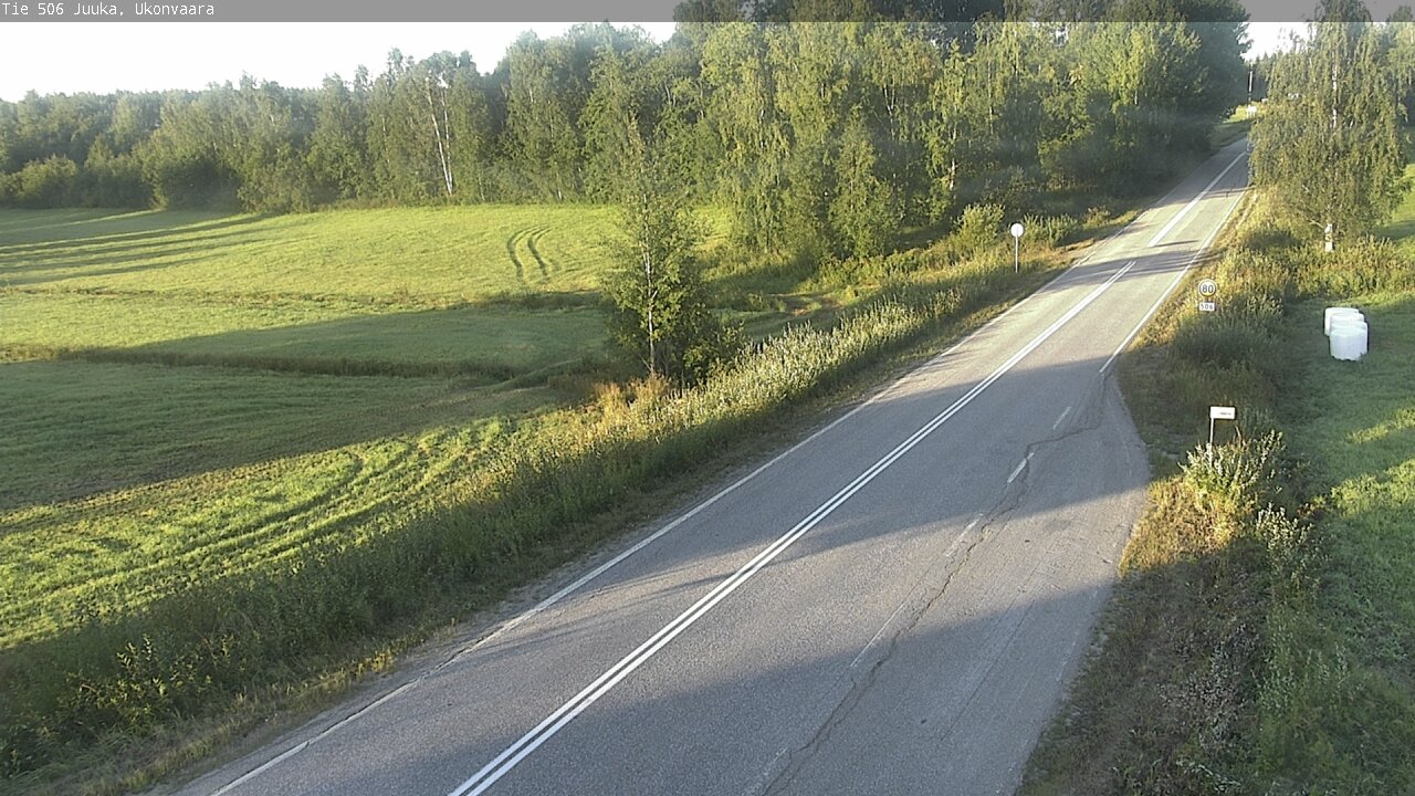 Weather Camera Image Road 506 Juuka Ukonvaara, Juuka, Pohjois-Karjala