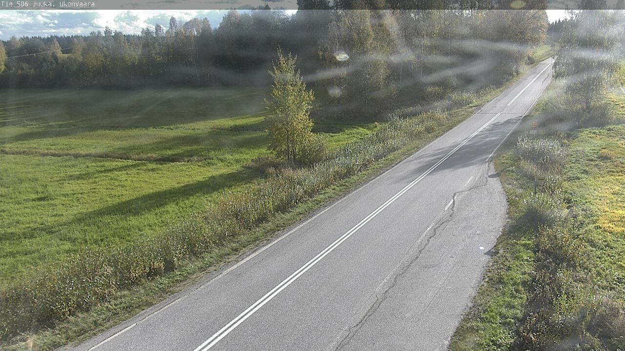 Weather Camera Image Road 506 Juuka Ukonvaara, Juuka, Pohjois-Karjala