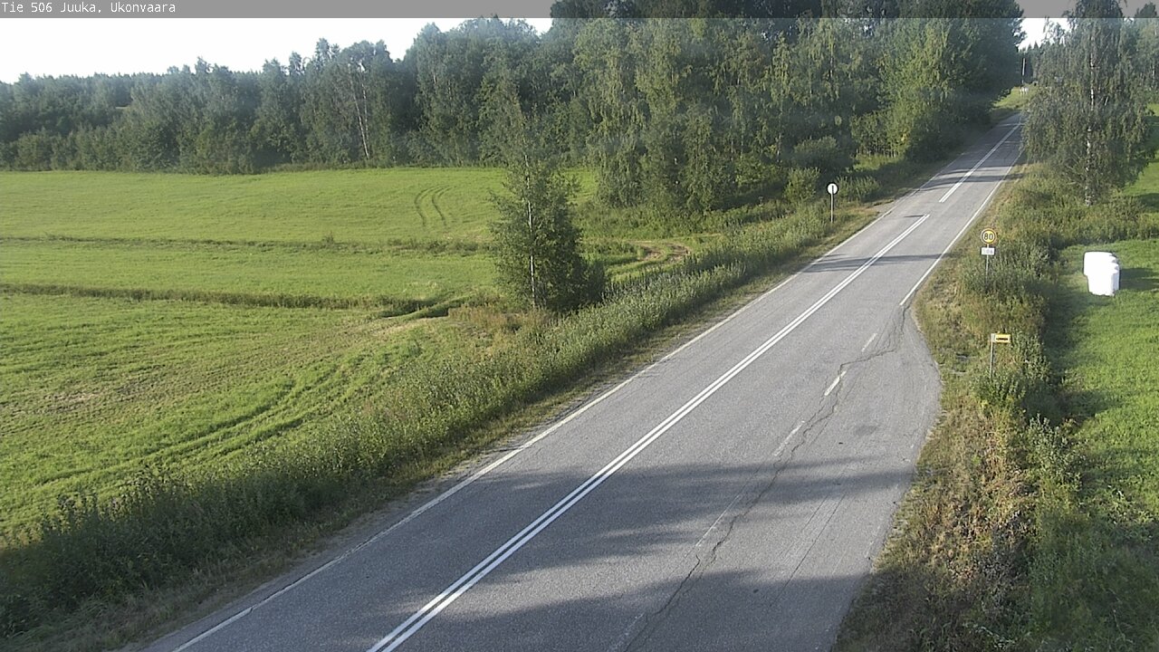 Weather Camera Image Road 506 Juuka Ukonvaara, Juuka, Pohjois-Karjala