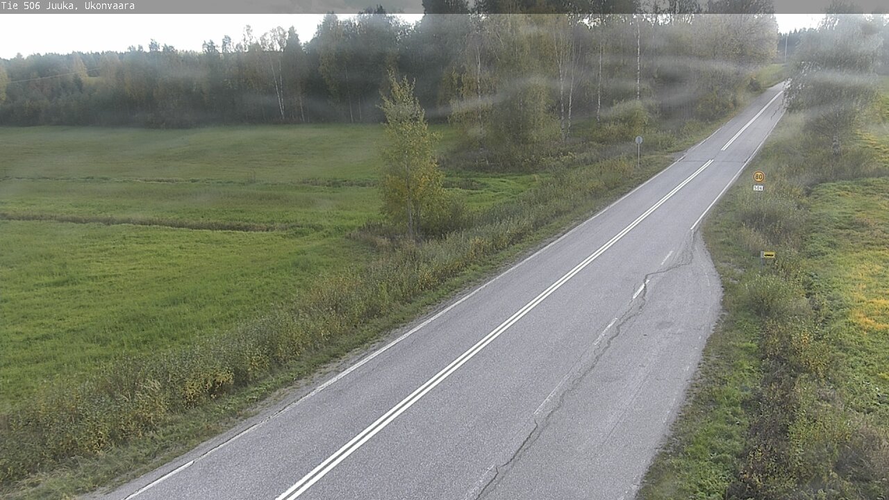 Weather Camera Image Road 506 Juuka Ukonvaara, Juuka, Pohjois-Karjala