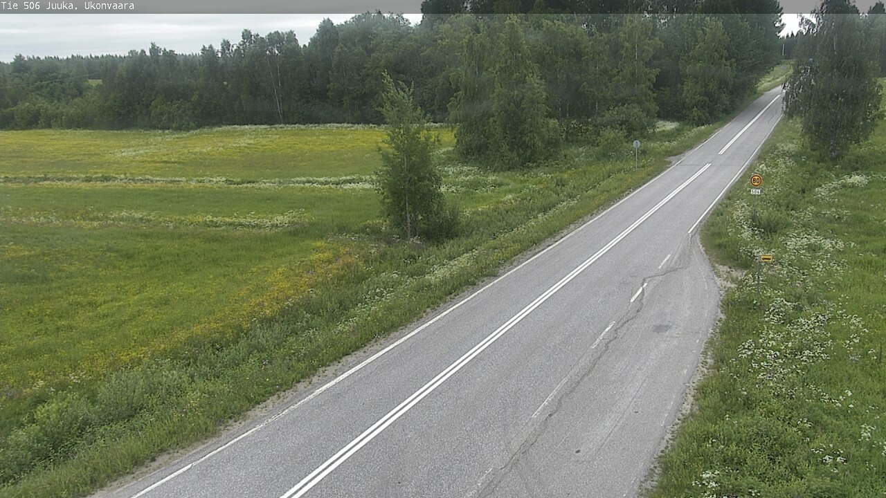 Kelikamerat Kuva Tie 506 Juuka Ukonvaara, Juuka, Pohjois-Karjala