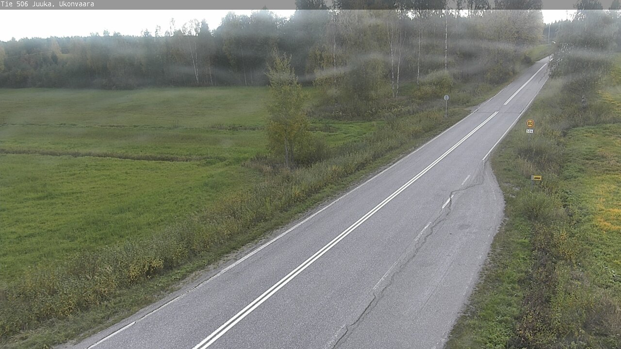 Weather Camera Image Road 506 Juuka Ukonvaara, Juuka, Pohjois-Karjala