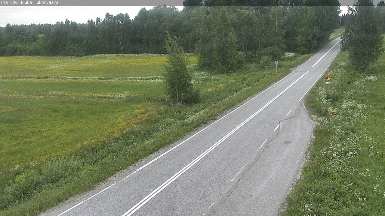 Kelikamerat Kuva Tie 506 Juuka Ukonvaara, Juuka, Pohjois-Karjala