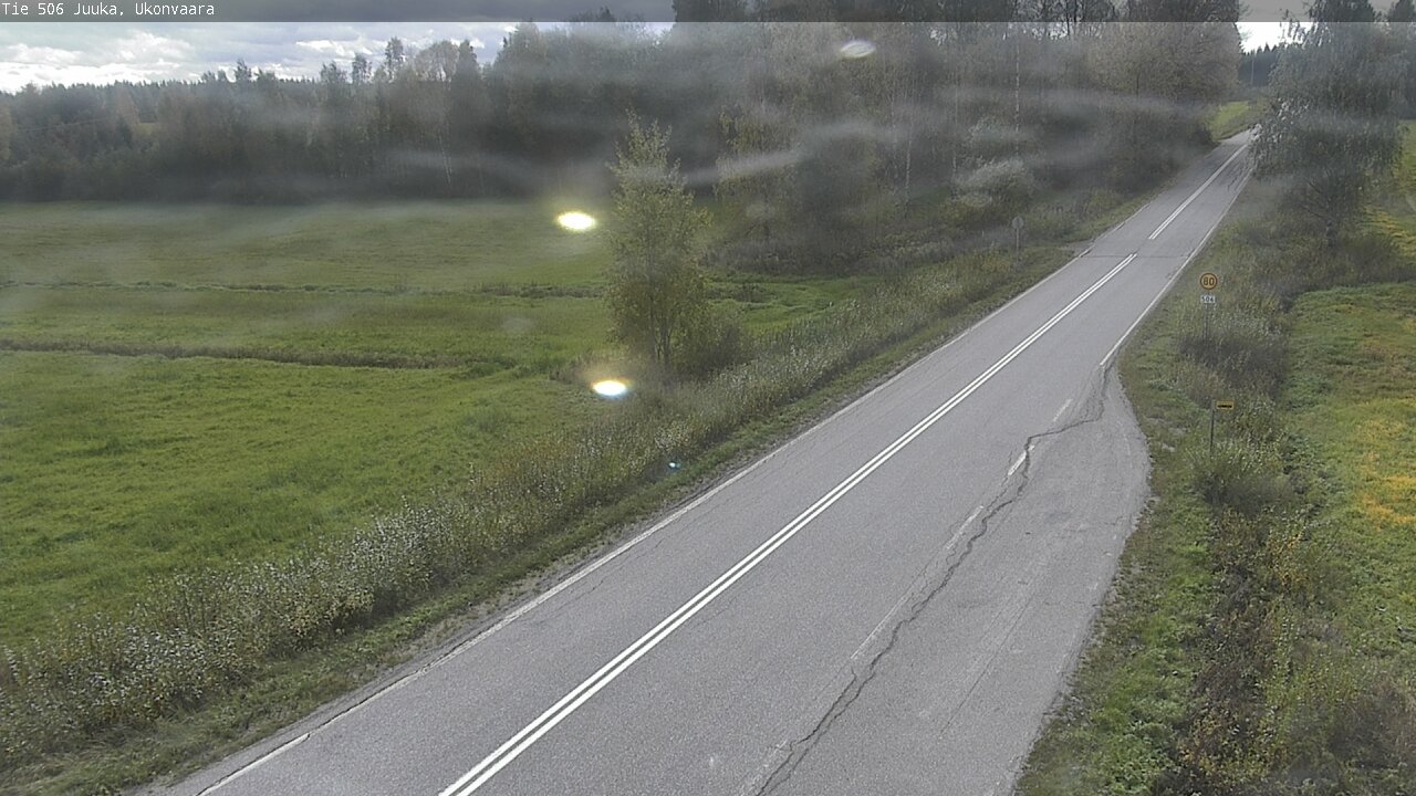 Weather Camera Image Road 506 Juuka Ukonvaara, Juuka, Pohjois-Karjala