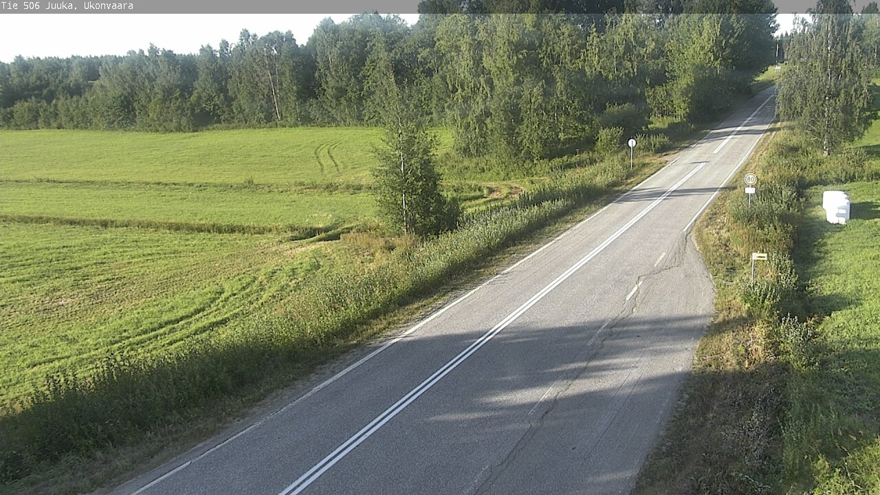 Weather Camera Image Road 506 Juuka Ukonvaara, Juuka, Pohjois-Karjala