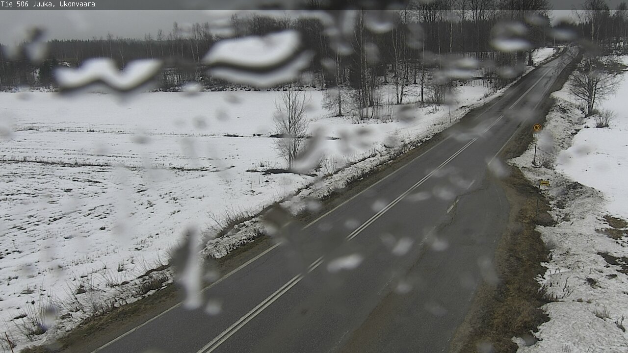 Weather Camera Image Väg 506 Juga Ukonvaara, Juuka, Pohjois-Karjala