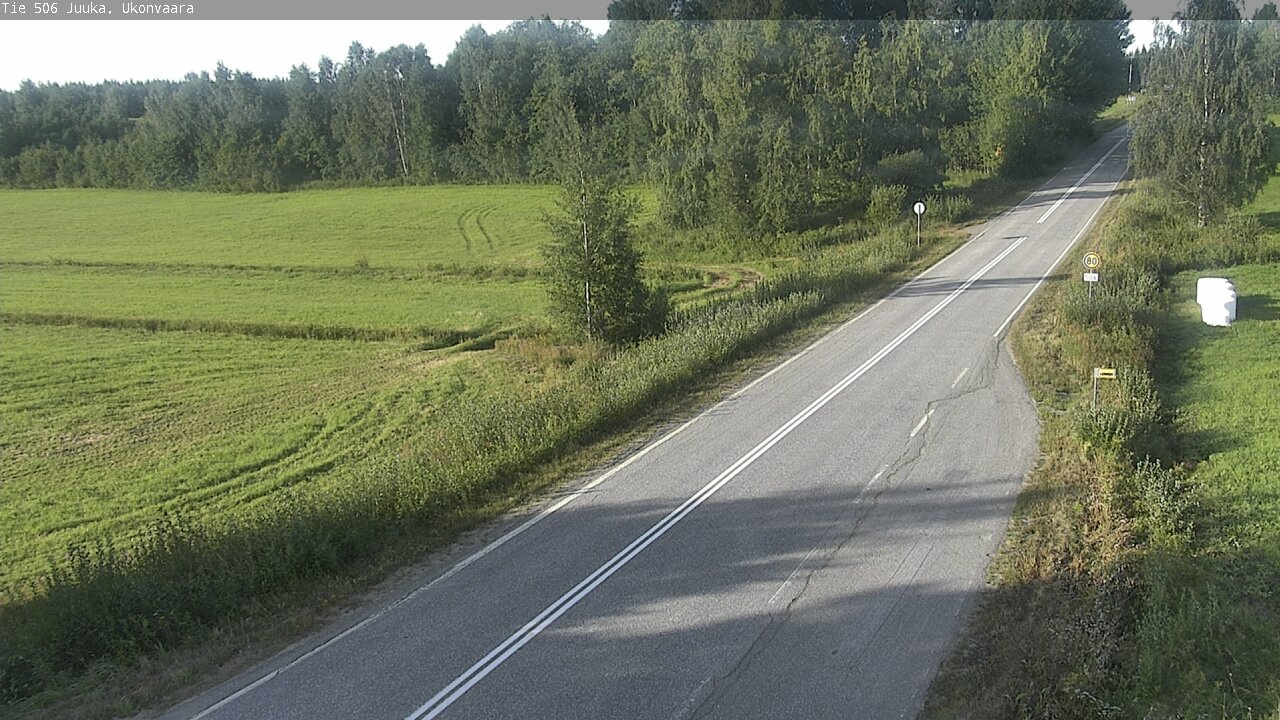 Weather Camera Image Road 506 Juuka Ukonvaara, Juuka, Pohjois-Karjala