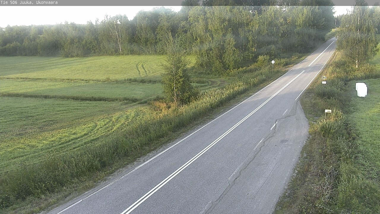 Weather Camera Image Road 506 Juuka Ukonvaara, Juuka, Pohjois-Karjala