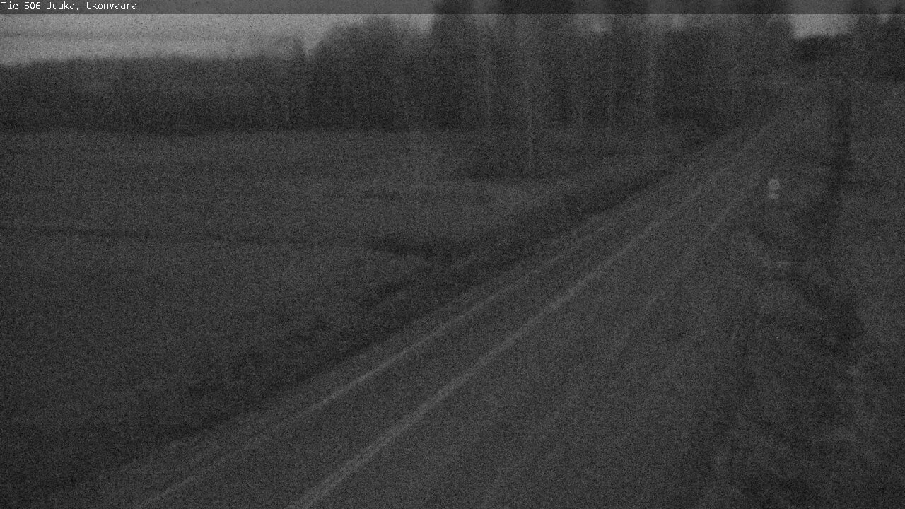 Weather Camera Image Väg 506 Juga Ukonvaara, Juuka, Pohjois-Karjala