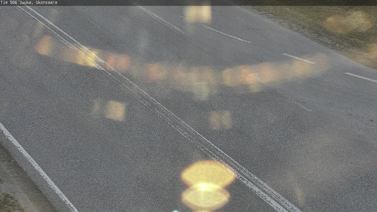 Weather Camera Image Väg 506 Juga Ukonvaara, Juuka, Pohjois-Karjala