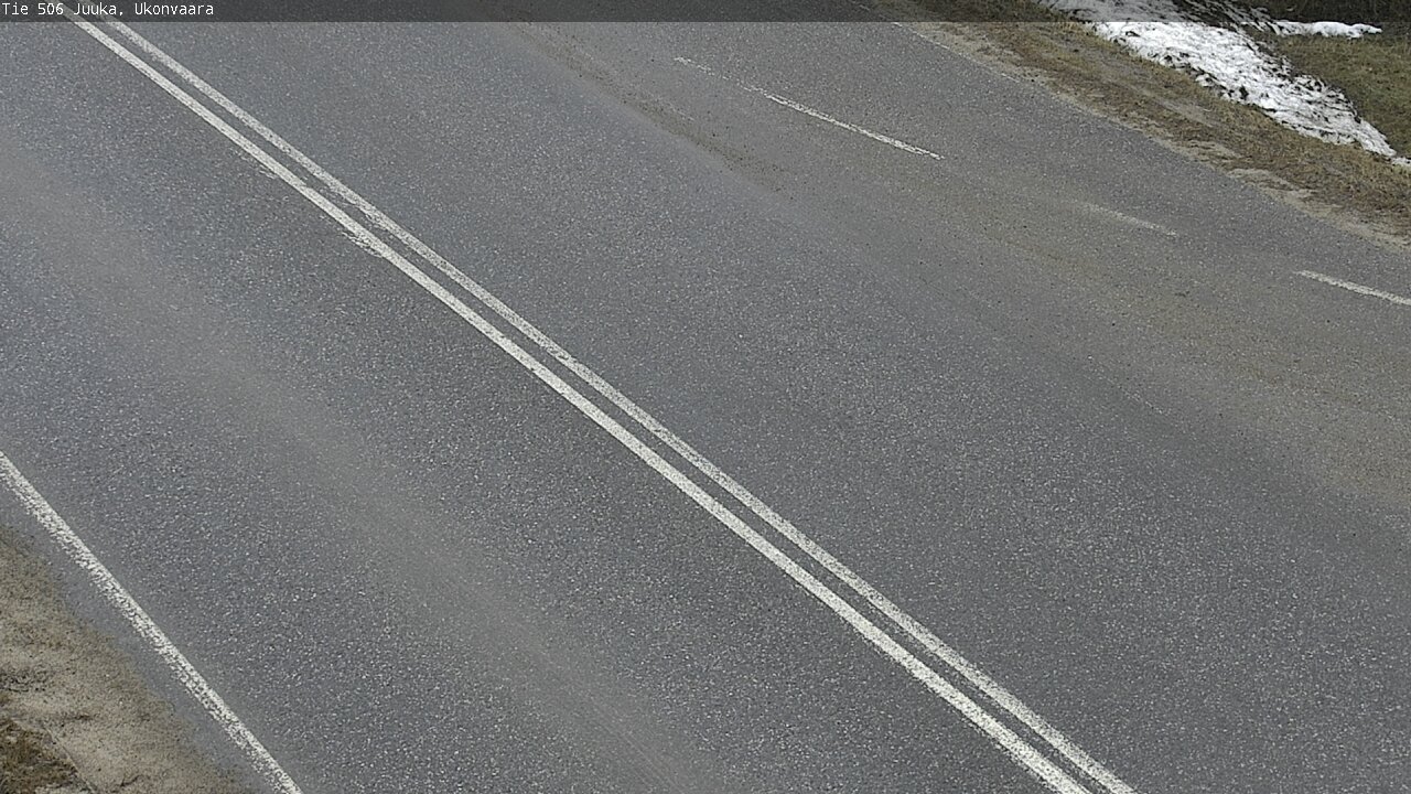 Weather Camera Image Road 506 Juuka Ukonvaara, Juuka, Pohjois-Karjala