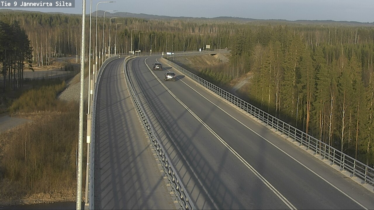 Kelikamerat Kuva Tie 9 Kuopio, Jännevirran silta, Kuopio, Pohjois-Savo