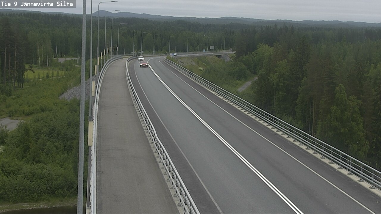 Kelikamerat Kuva Tie 9 Kuopio, Jännevirran silta, Kuopio, Pohjois-Savo