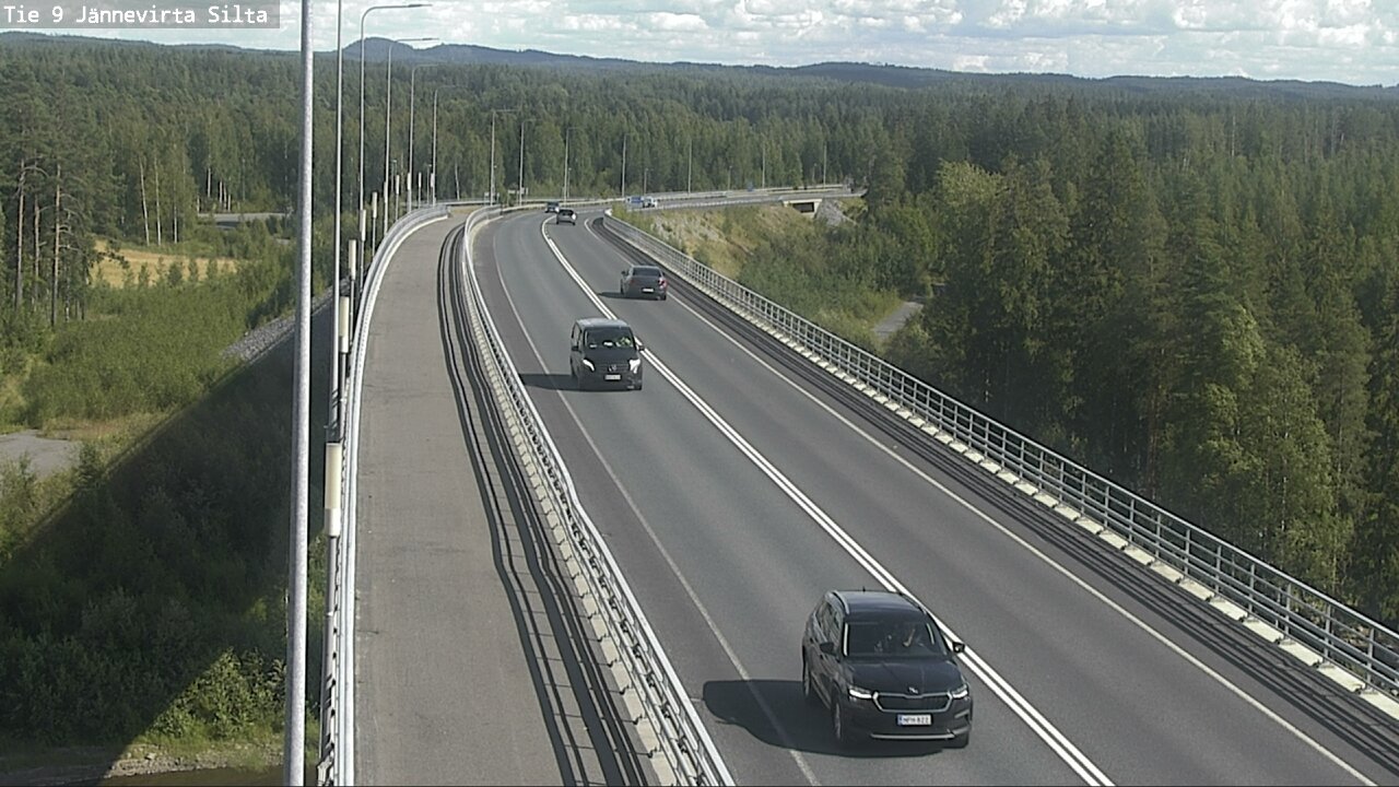 Kelikamerat Kuva Tie 9 Kuopio, Jännevirran silta, Kuopio, Pohjois-Savo