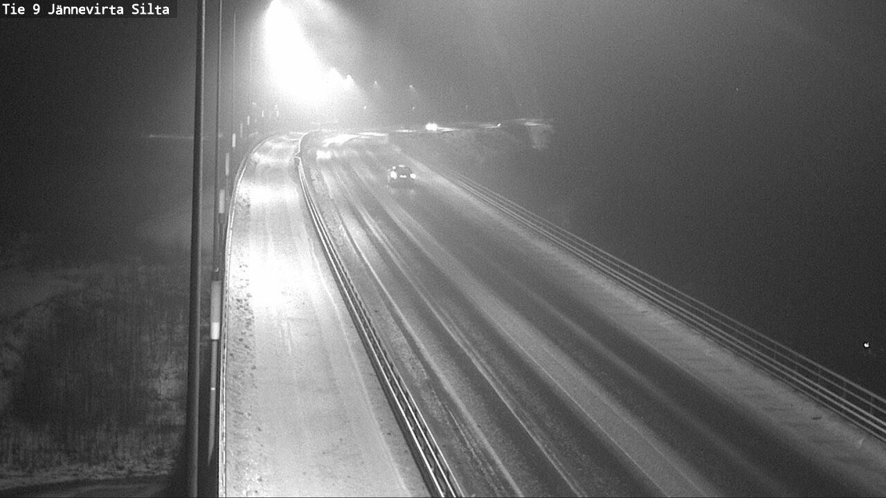 Weather Camera Image Road 9 Kuopio, Jännevirran silta, Kuopio, Pohjois-Savo